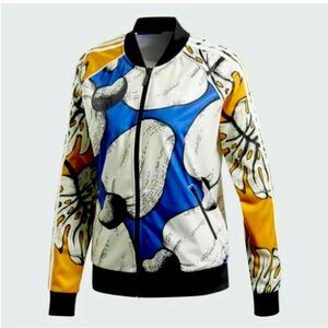 adidas x Farm Rio Track Jacket, “Cashew” print – XS